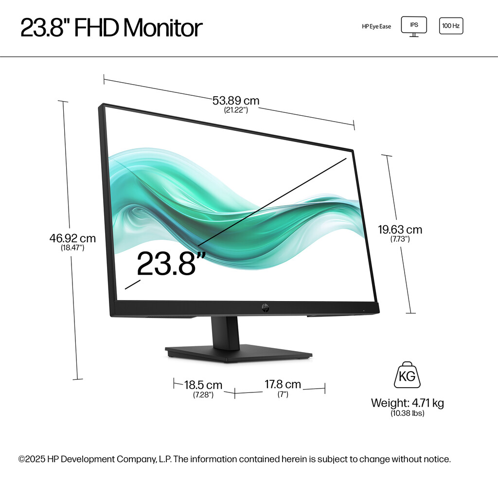 HP Series 3 Pro 23.8 inch FHD Monitor - 324ph - Image 10