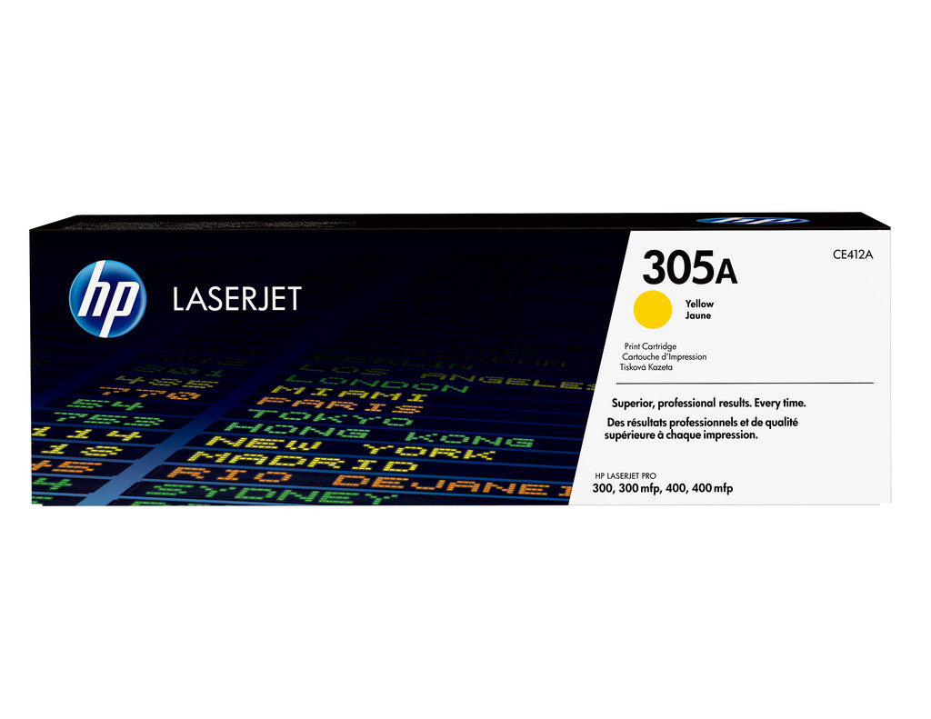 HP 305A Yellow Original LaserJet Toner Cartridge
