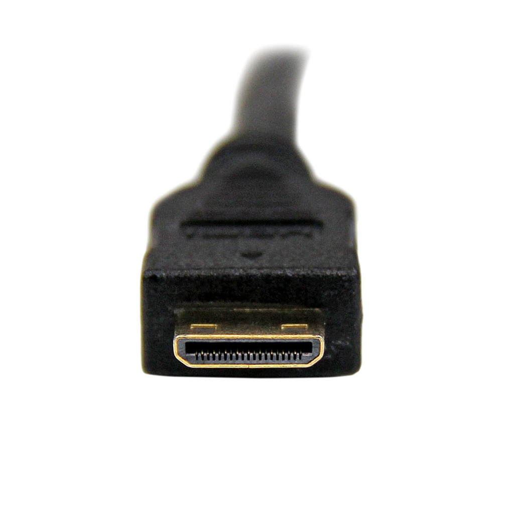 StarTech.com 2m (6.6 ft) Mini HDMI to DVI Cable - DVI-D to HDMI Cable (1920x1200p) - 19 Pin HDMI Mini Male to DVI-D Male - Digi - Image 4