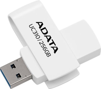 ADATA UC310 USB flash drive 256 GB USB Type-A 3.2 Gen 1 (3.1 Gen 1) White