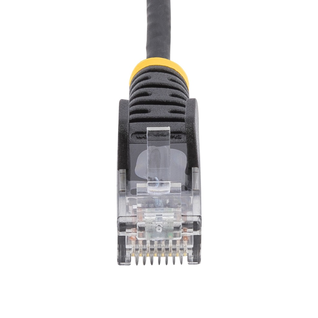 StarTech.com 0.5 m CAT6 Cable - Slim - Snagless RJ45 Connectors - Black - Image 10