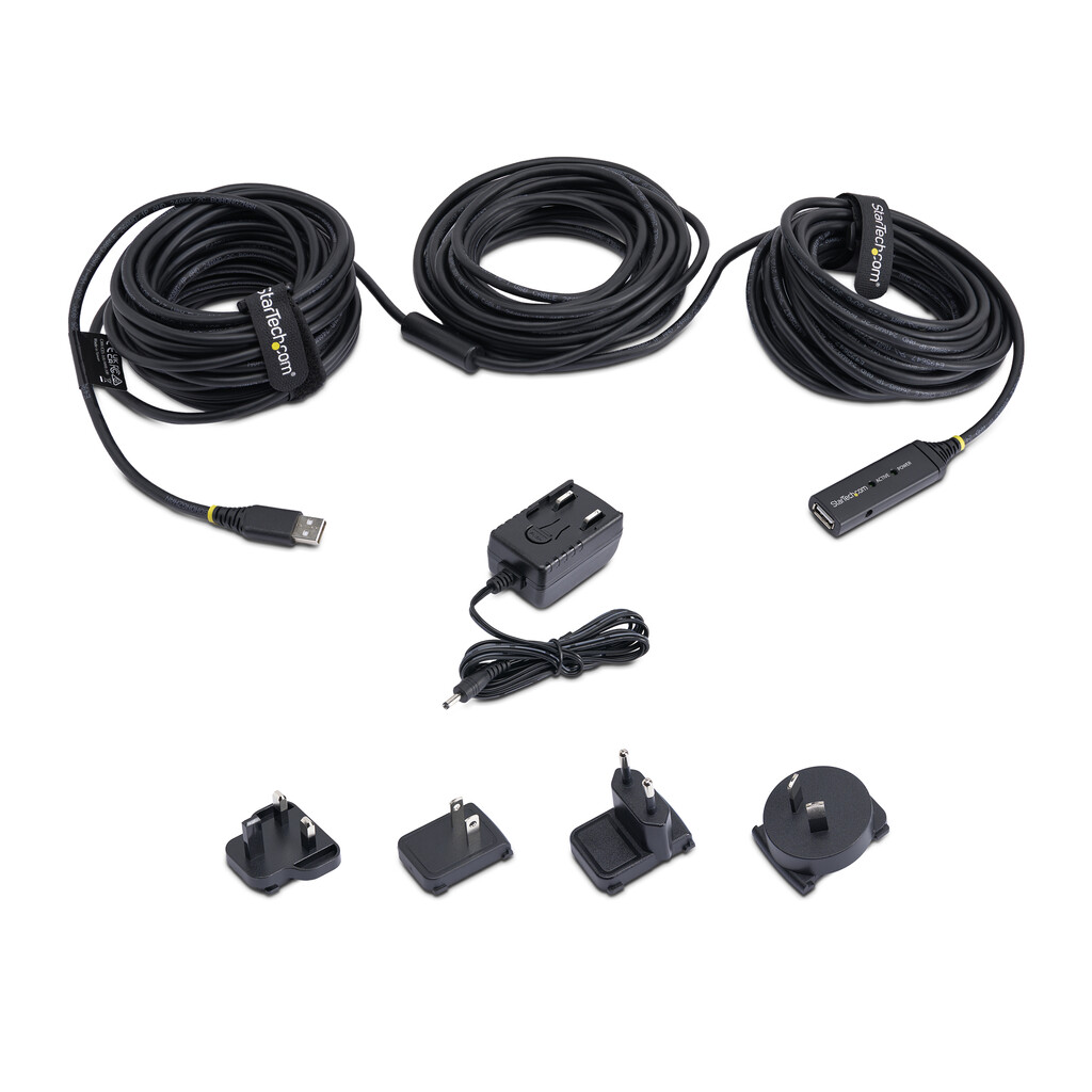 StarTech.com 15m (50ft) USB 2.0 Active Extension Cable - M/F