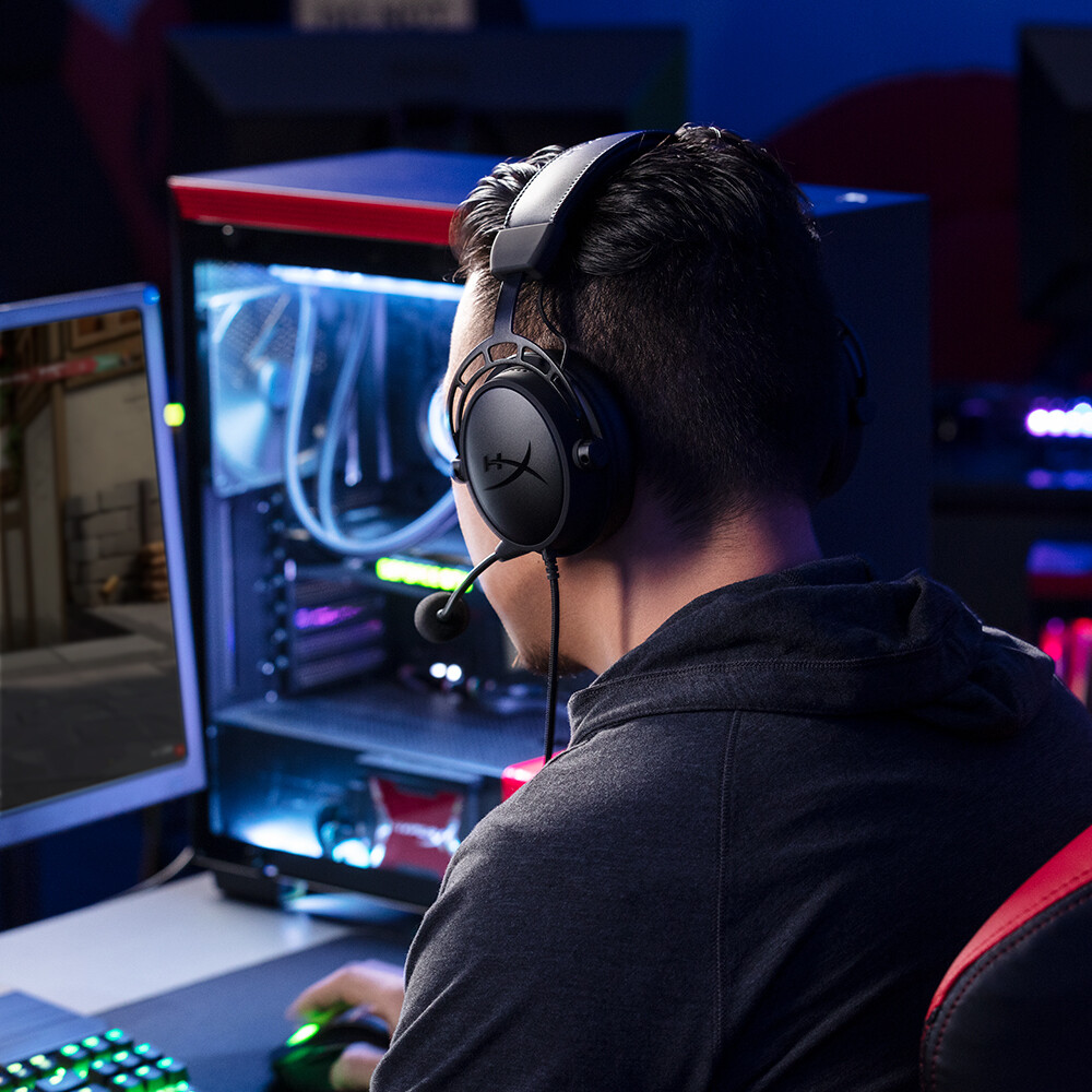 HyperX Cloud Alpha - Wireless Gaming Headset (Black-Red) - Image 10