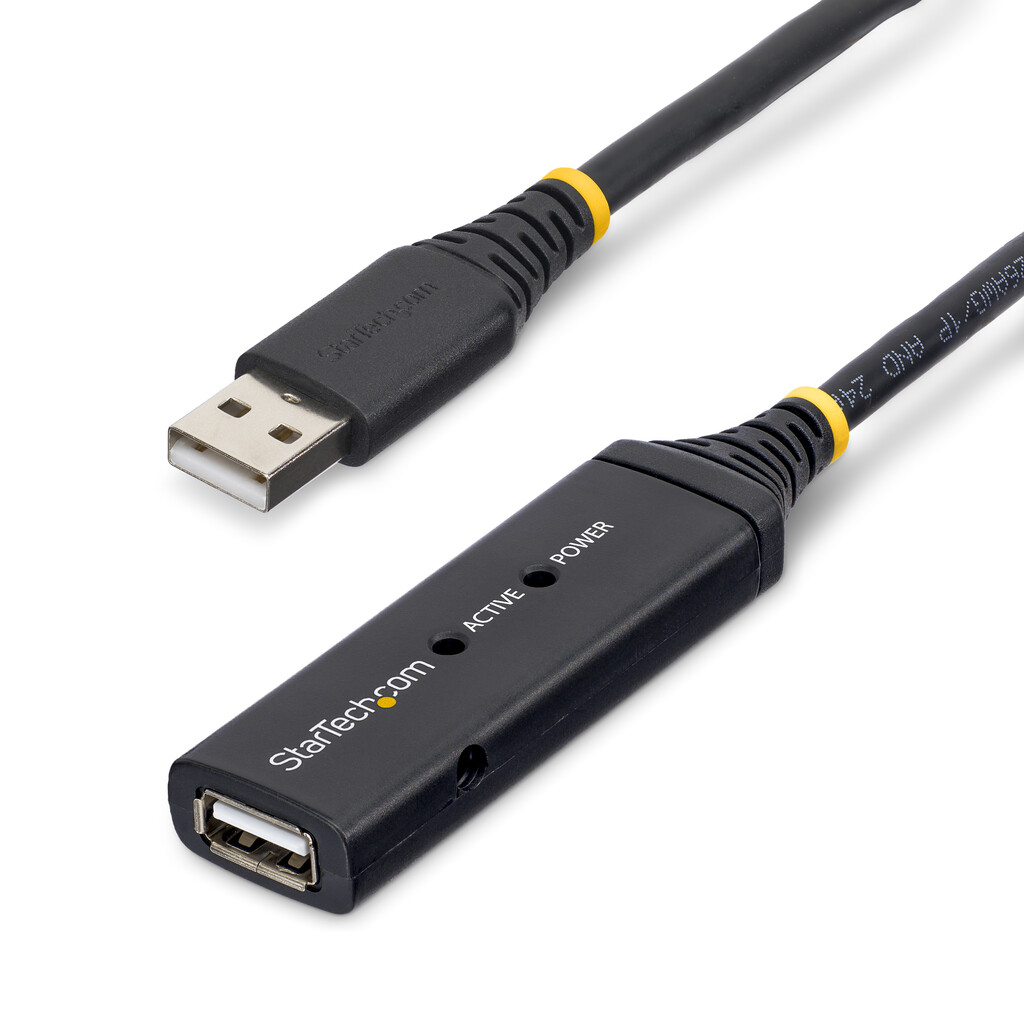 StarTech.com 10m (33ft) USB 2.0 Active Extension Cable - M/F - Image 2