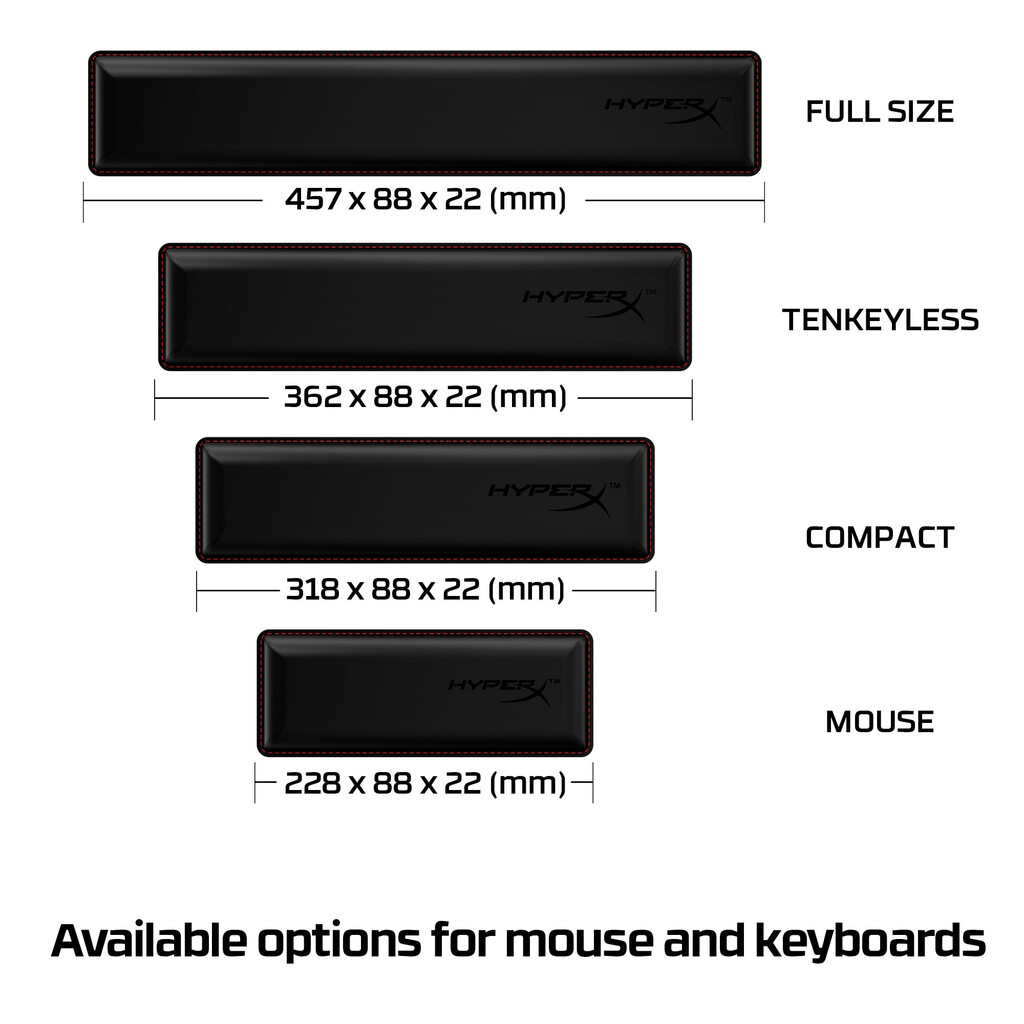 HyperX Wrist Rest - Keyboard - Compact 60% 65% - Image 5