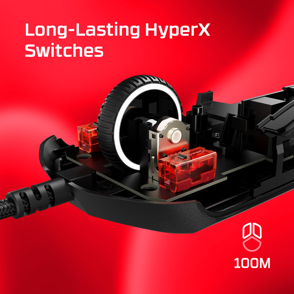HyperX Pulsefire Haste 2 - Gaming Mouse (Black) - Image 11