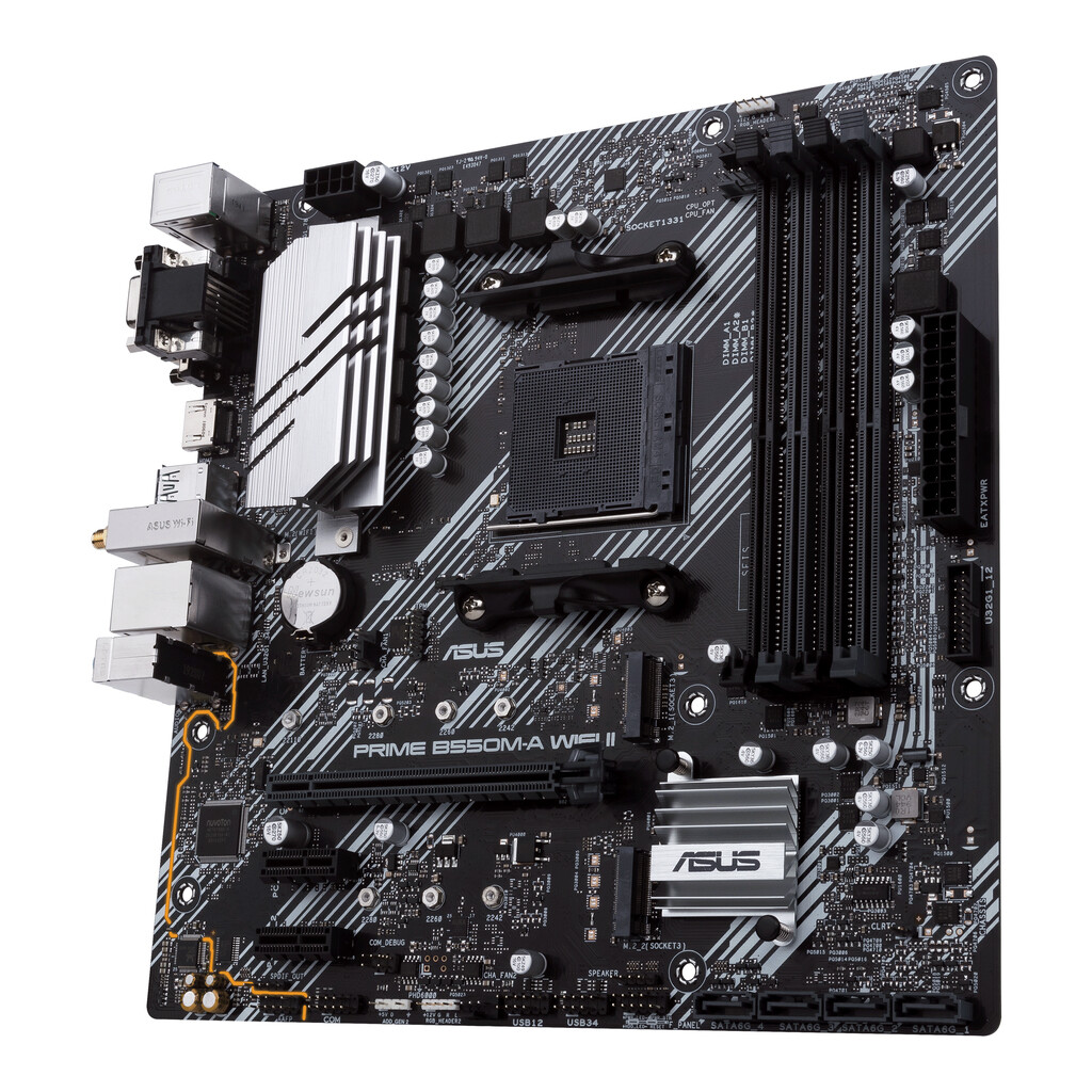 ASUS PRIME B550M-A WIFI II AMD B550 Socket AM4 micro ATX - Image 5