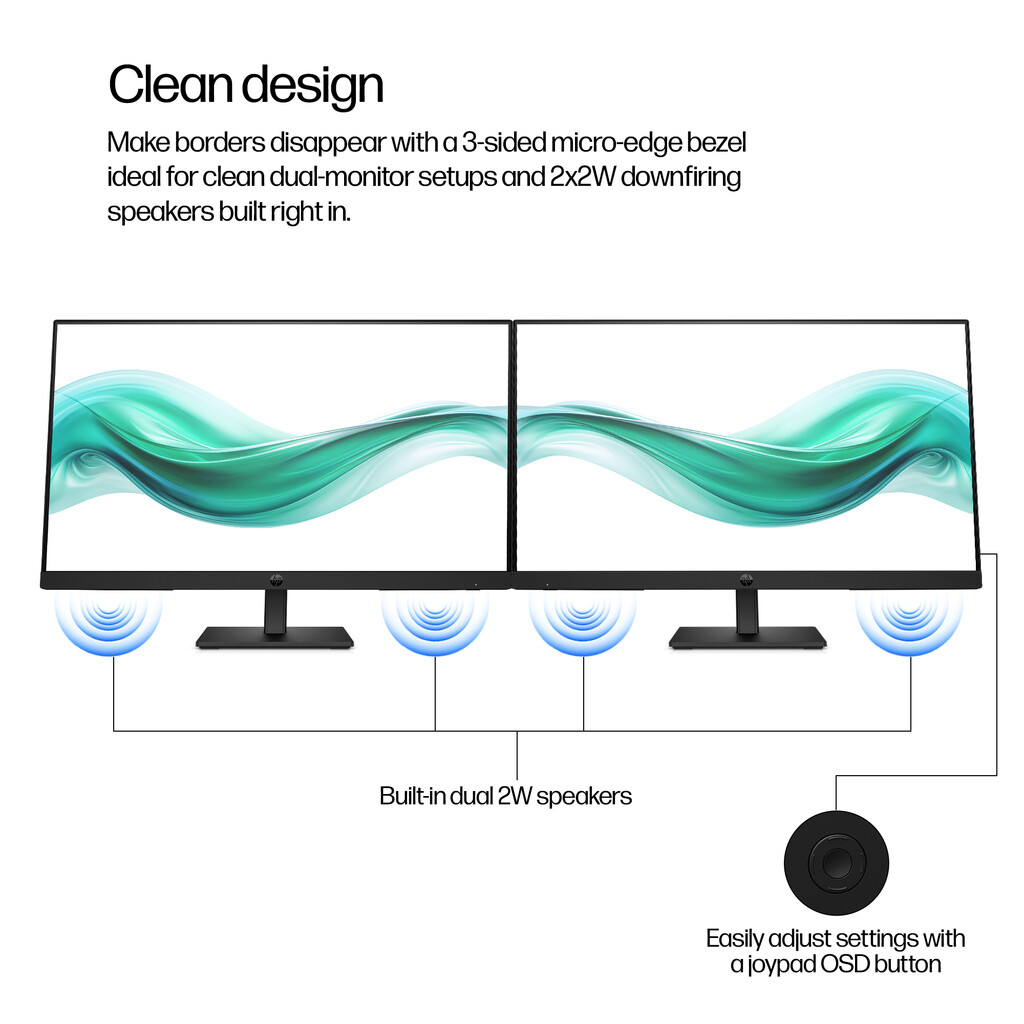 HP Series 3 Pro 23.8 inch FHD Monitor - 324ph - Image 11
