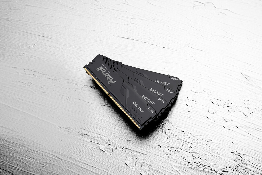 Kingston Technology FURY Beast 16GB 3200MT/s DDR4 CL16 DIMM (Kit of 2) Black - Image 8