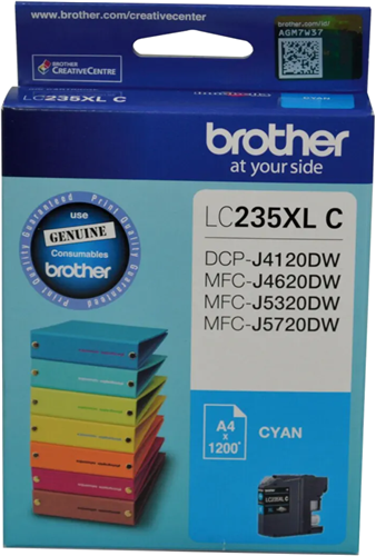 Brother LC235XLC ink cartridge 1 pc(s) Original Cyan