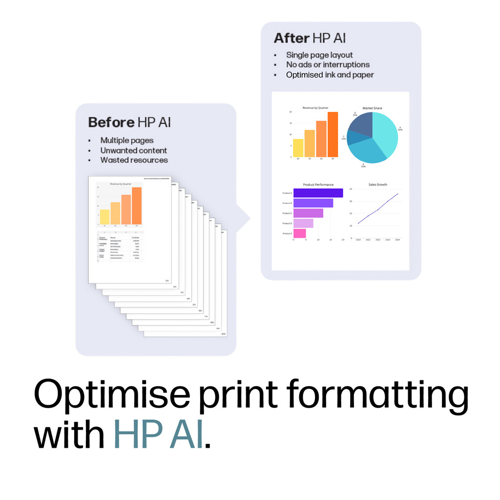 HP OfficeJet Pro 9730e Wireless All-in-One Color Printer, Instant Ink; Two-sided printing - Image 14