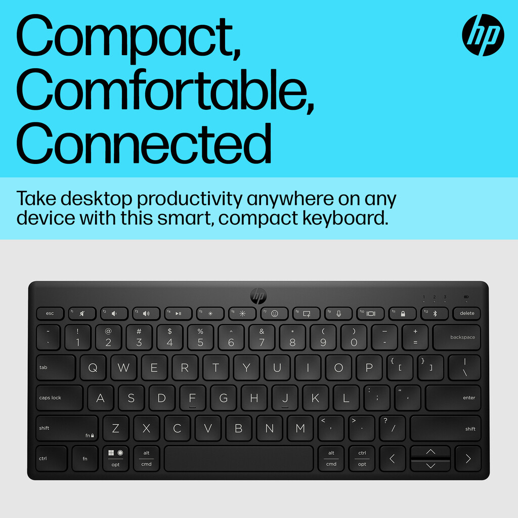 HP 350 Compact Multi-Device Bluetooth Keyboard - Image 10