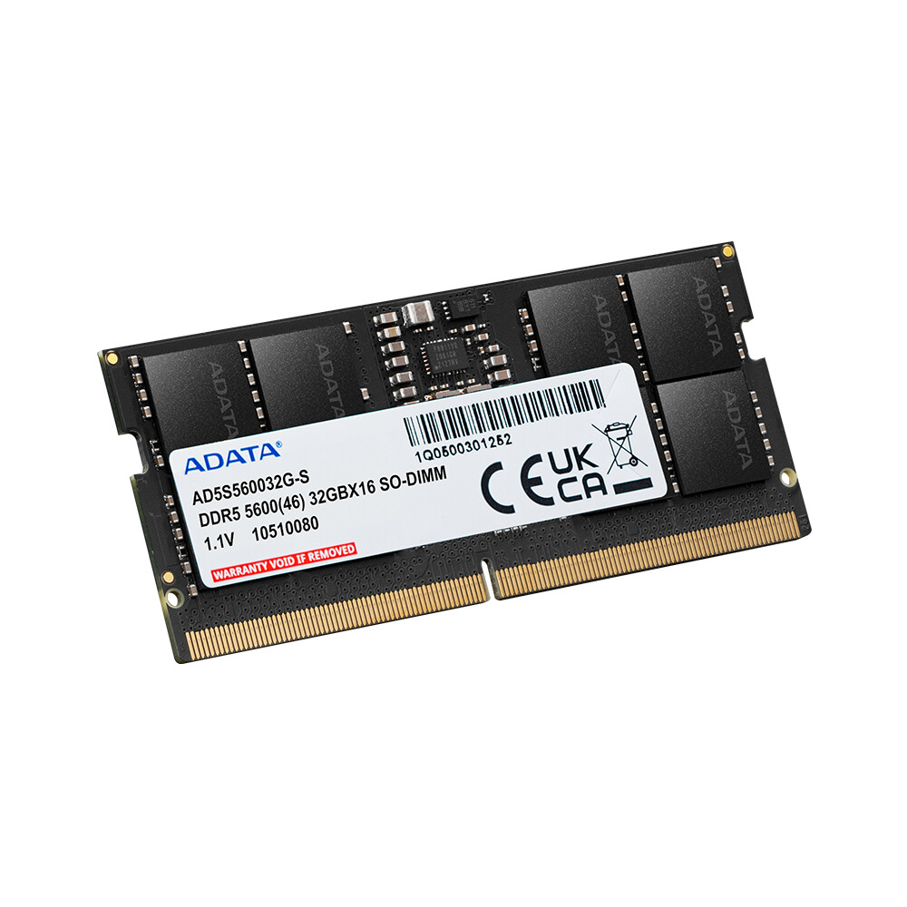 ADATA Premier memory module 16 GB 1 x 16 GB DDR5 262-pin SO-DIMM ECC - Image 2
