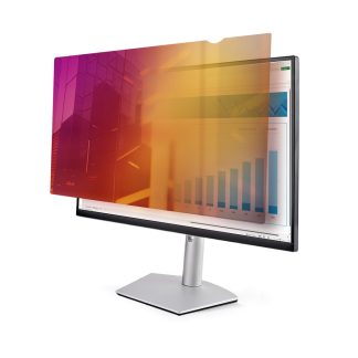 StarTech.com 23.8" 16:9 Gold Monitor Privacy Screen, Reversible Filter w/Enhanced Privacy, Computer Security Filter, Removable