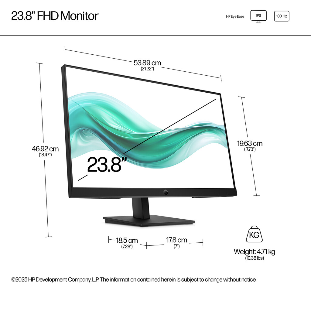 HP Series 3 Pro 23.8 inch FHD Monitor - 324ph - Image 10