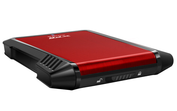 ADATA EX500 HDD/SSD enclosure Black, Red 2.5" - Image 2