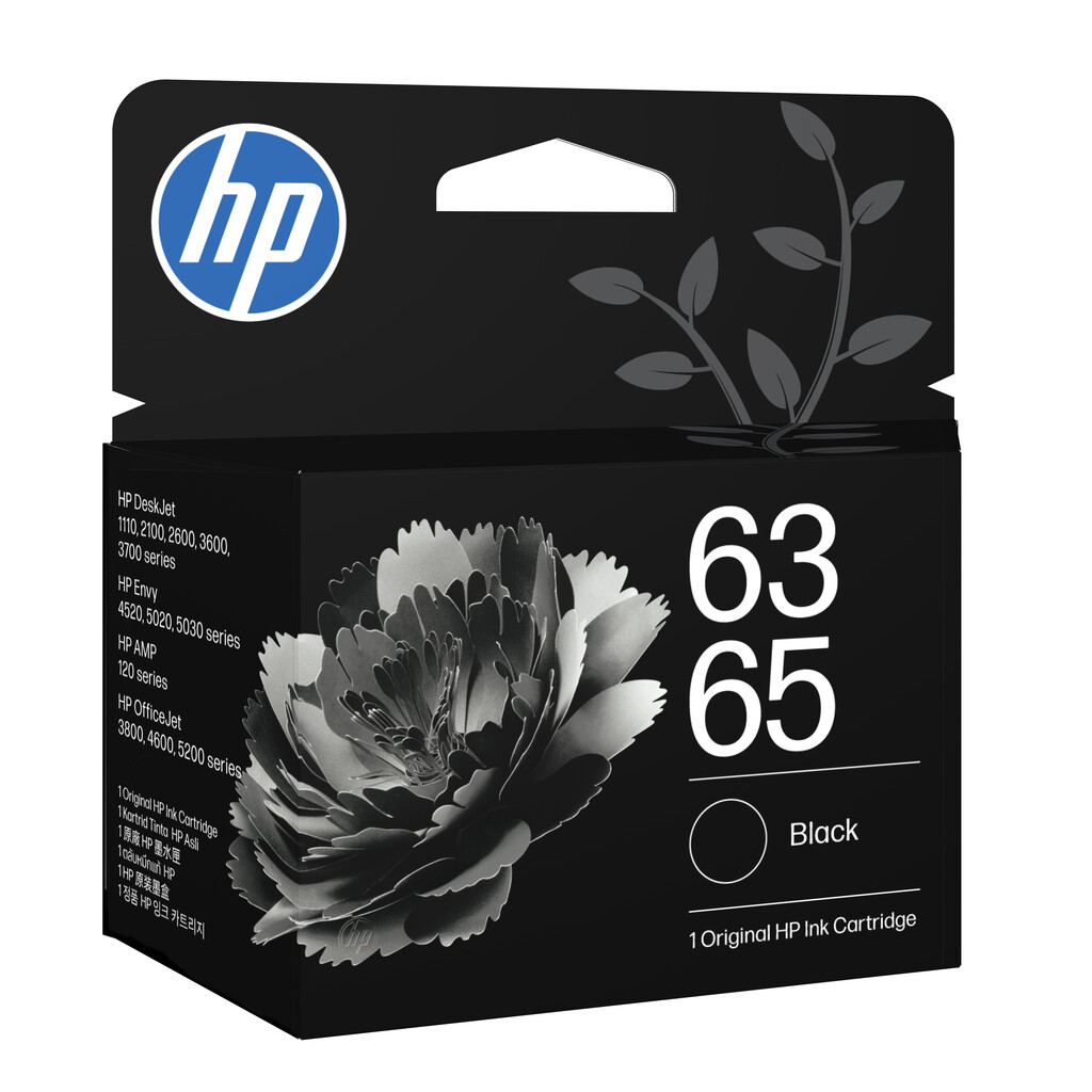 HP 63/65 Color/Black Ink Cartridge Combo 3-Pack - Image 13
