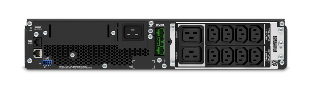 APC Smart-UPS On-Line SRT2200RMXLI - 2200VA, 8x C13 & 2x C19, rack mount - Image 3