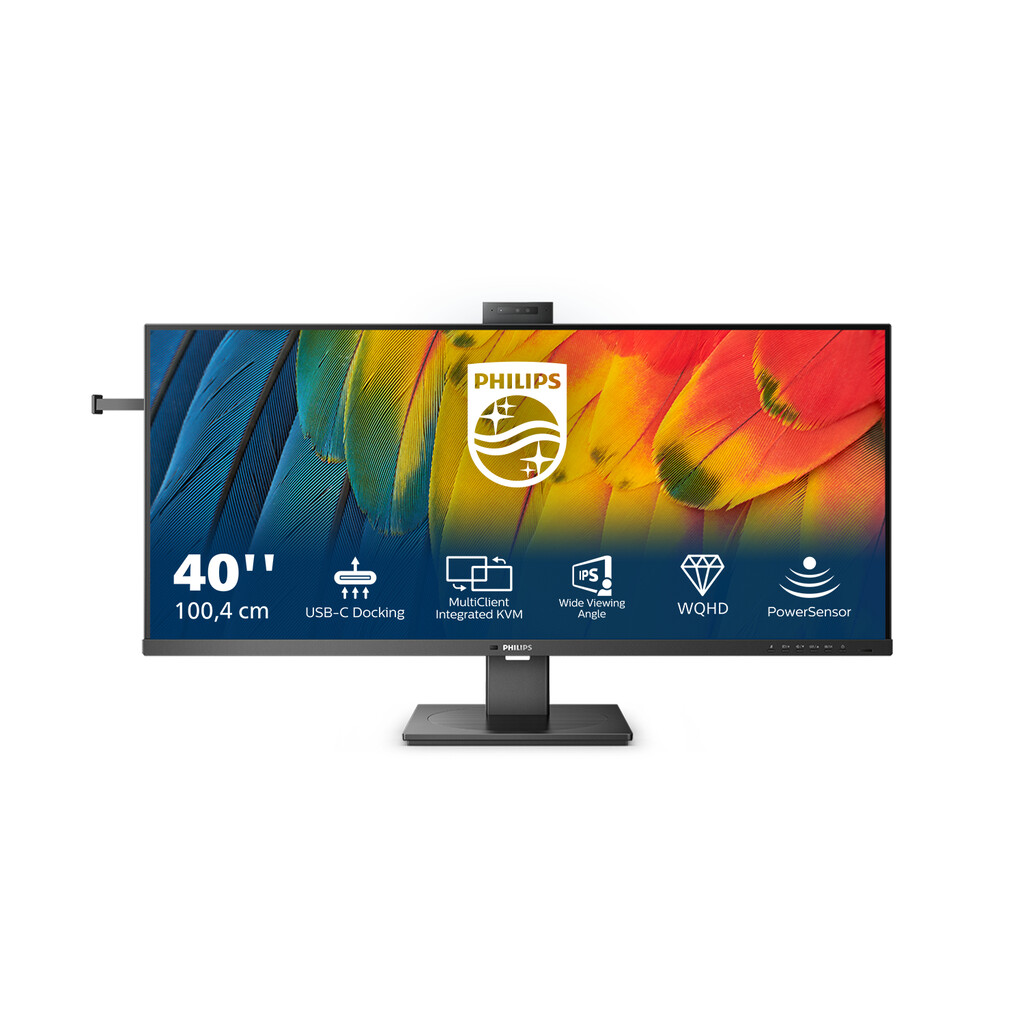 Philips 40B1U5601H/75 computer monitor 101.6 cm (40") 3440 x 1440 pixels UltraWide Quad HD LED Black - Image 10