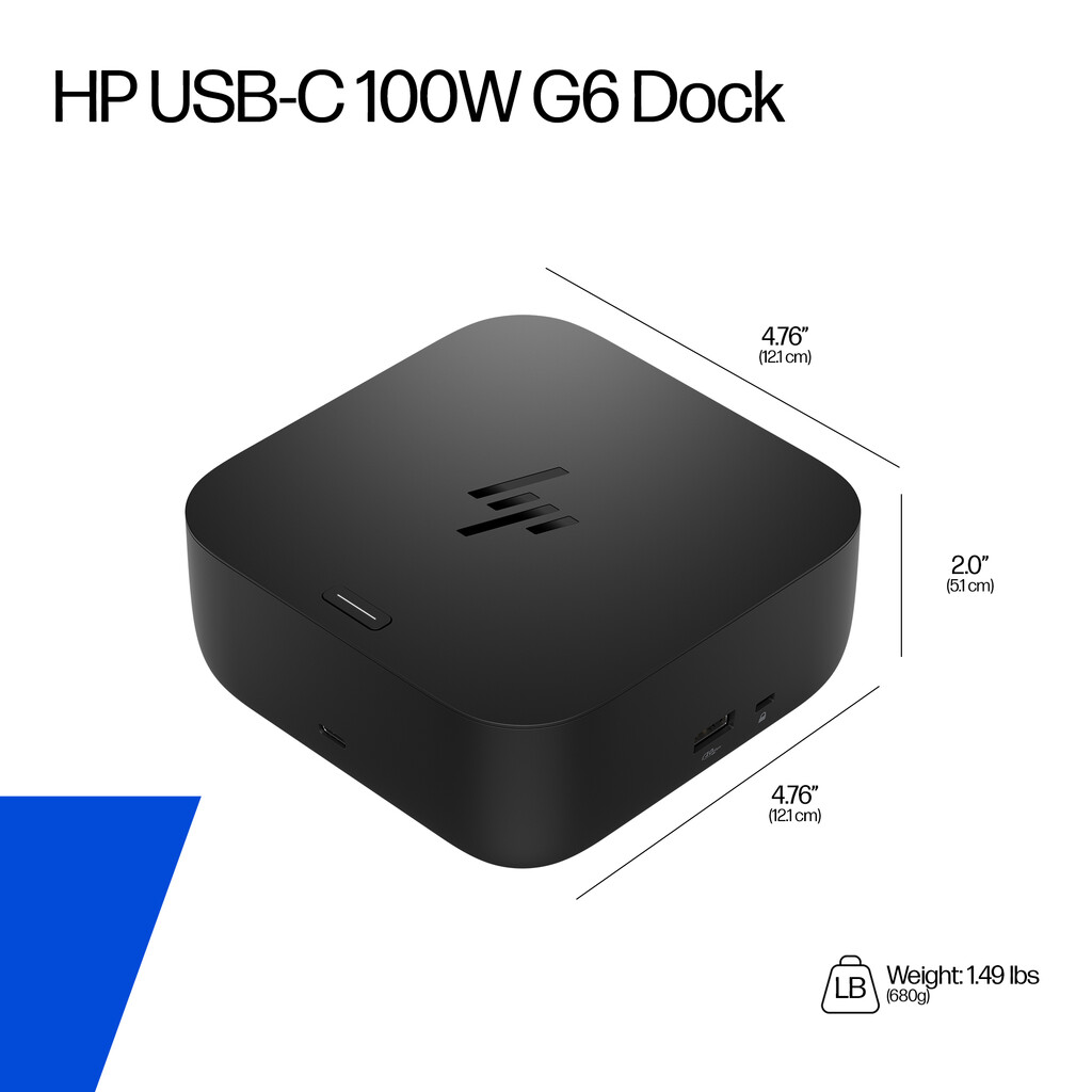 HP USB-C 100W G6 Dock - Image 7
