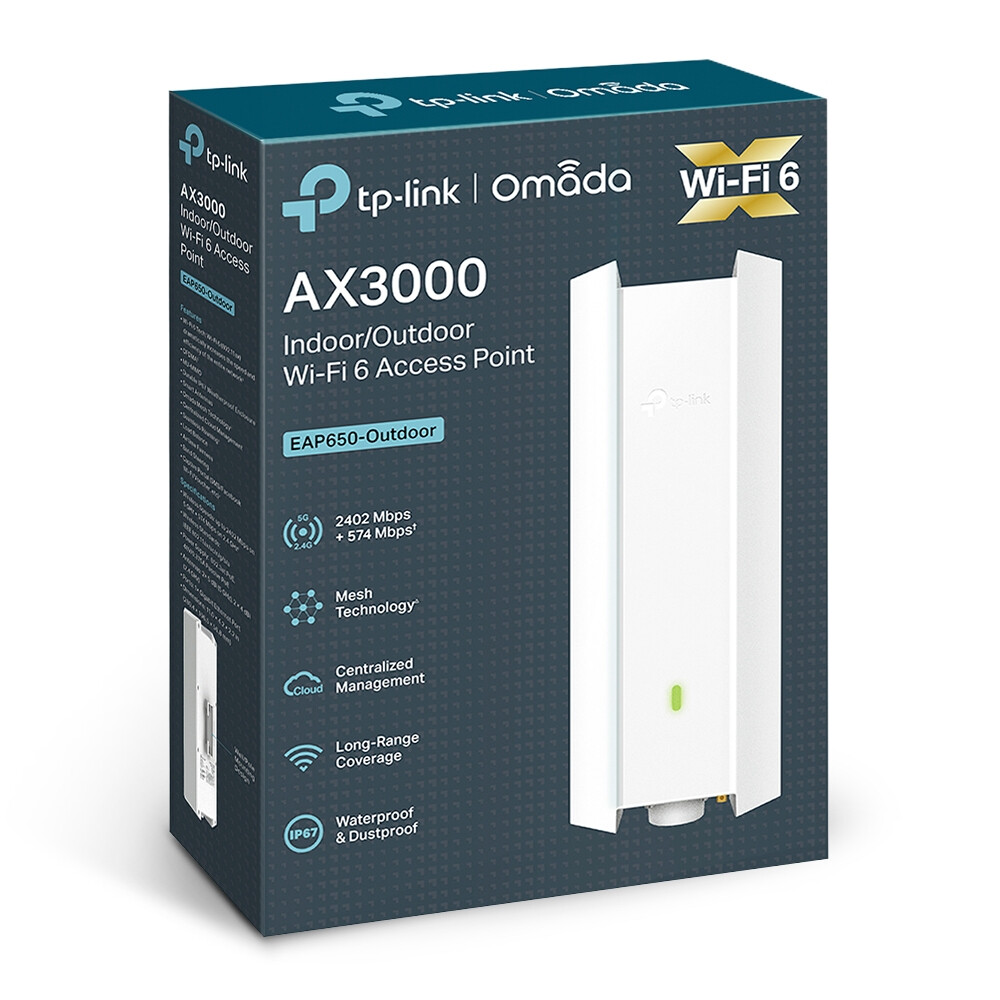 TP-Link Omada AX3000 Indoor/Outdoor WiFi 6 Access Point - Image 9