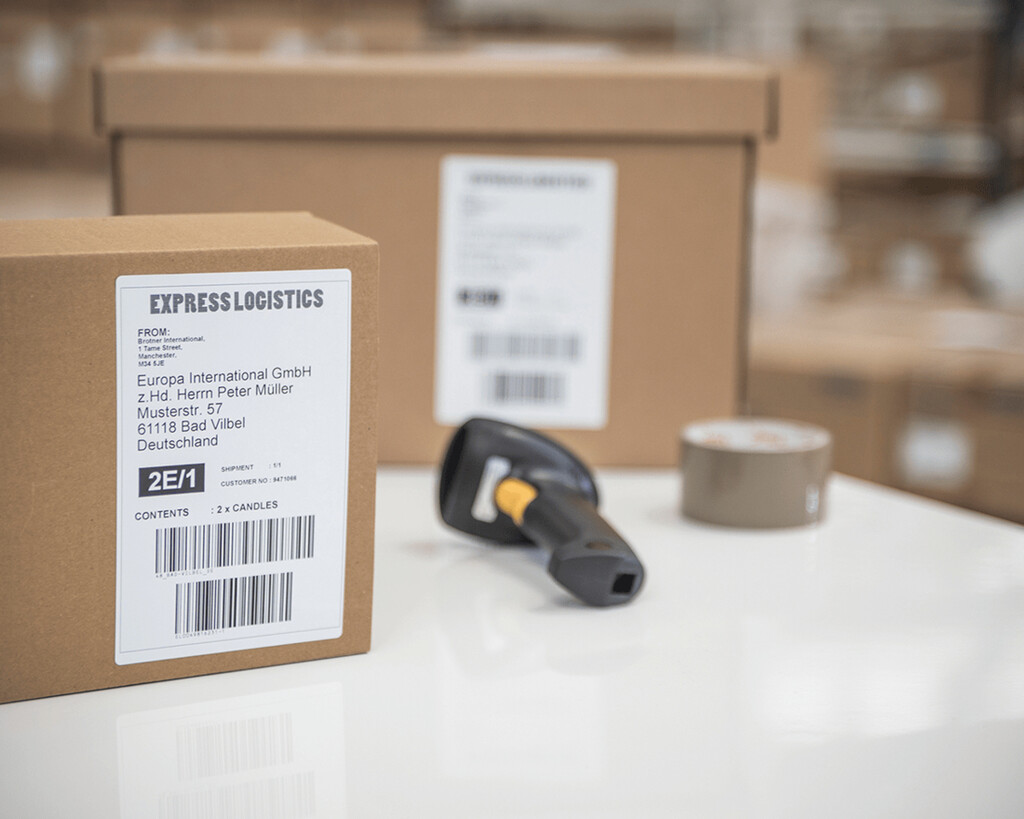 Brother QL-1110NWB label printer Direct thermal 300 x 300 DPI 110 mm/sec Wired & Wireless Ethernet LAN DK Wi-Fi Bluetooth - Image 7