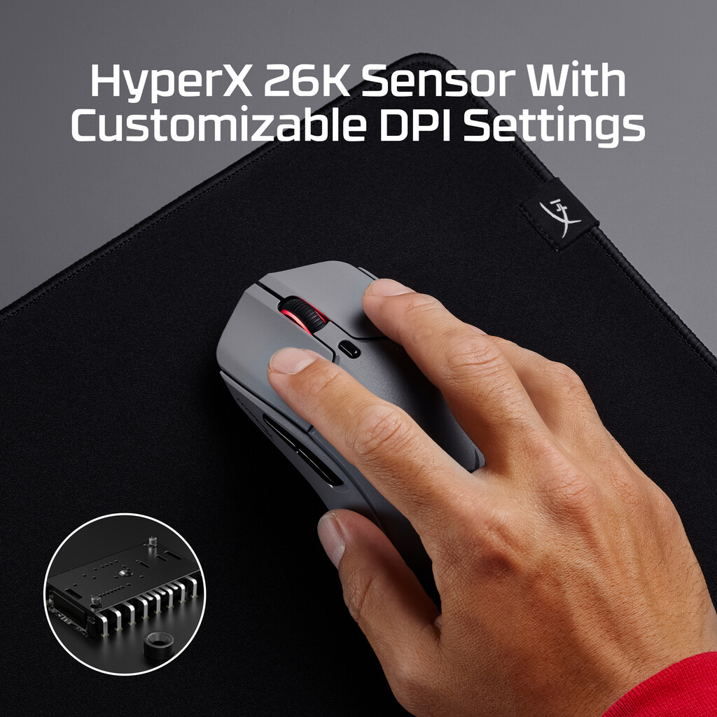 HyperX Pulsefire Haste 2 Pro - 4K Wireless Gaming Mouse - Image 17