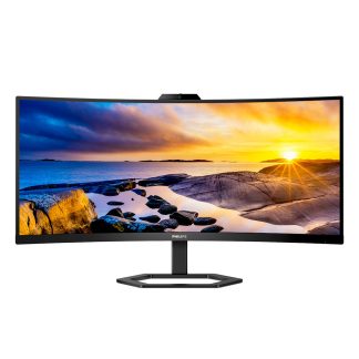 Philips 5000 series 34E1C5600HE/75 computer monitor 86.4 cm (34") 3440 x 1440 pixels Wide Quad HD LCD Black