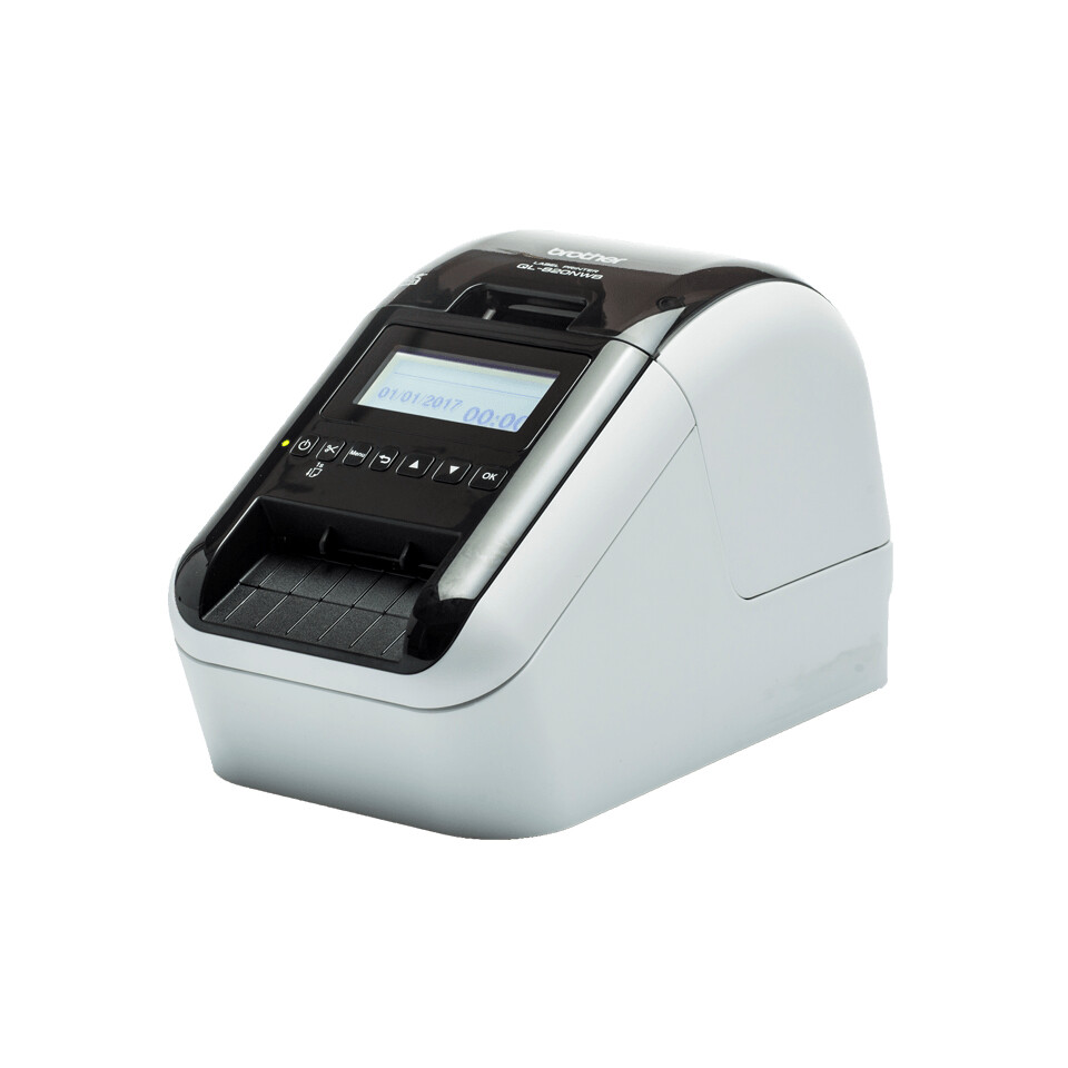 Brother QL-820NWBVMXX1 label printer Direct thermal Colour 300 x 600 DPI 176 mm/sec Wired & Wireless Ethernet LAN DK Wi-Fi Blue - Image 4