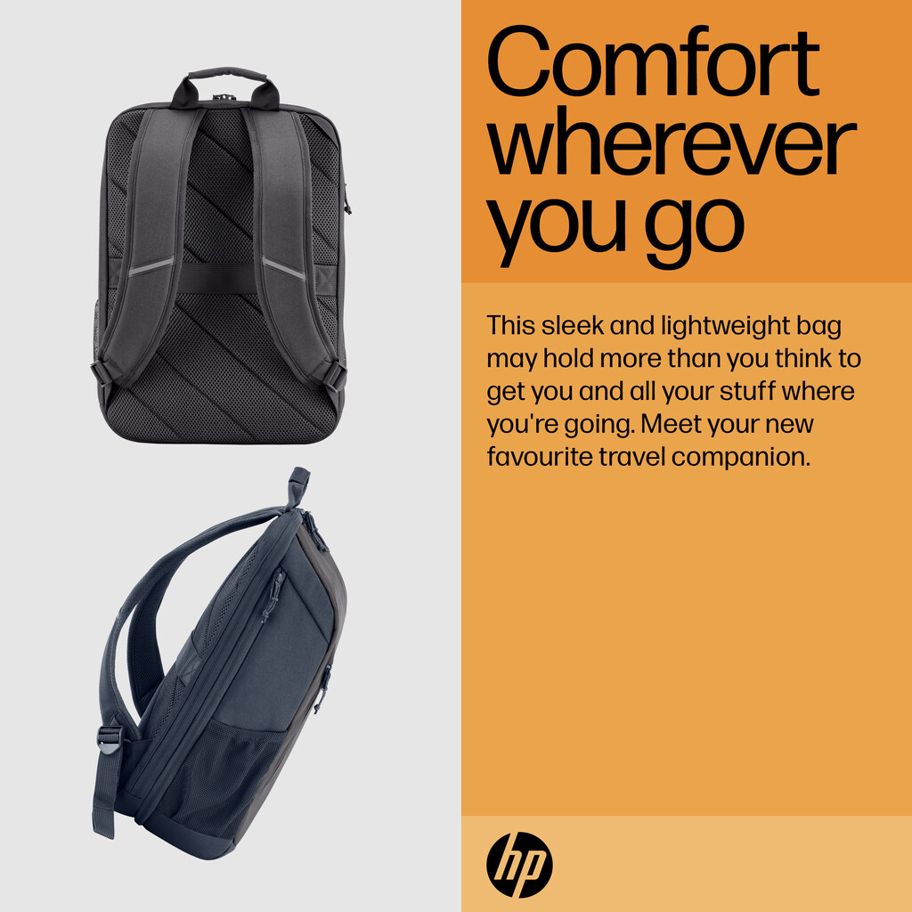 HP Travel 18 Liter 15.6 Iron Grey Laptop Backpack - Image 12