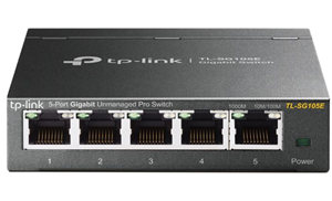 TP-Link TL-SG105E network switch Managed L2 Gigabit Ethernet (10/100/1000) Black