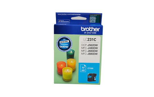 Brother LC231C ink cartridge 1 pc(s) Original Cyan - Image 2