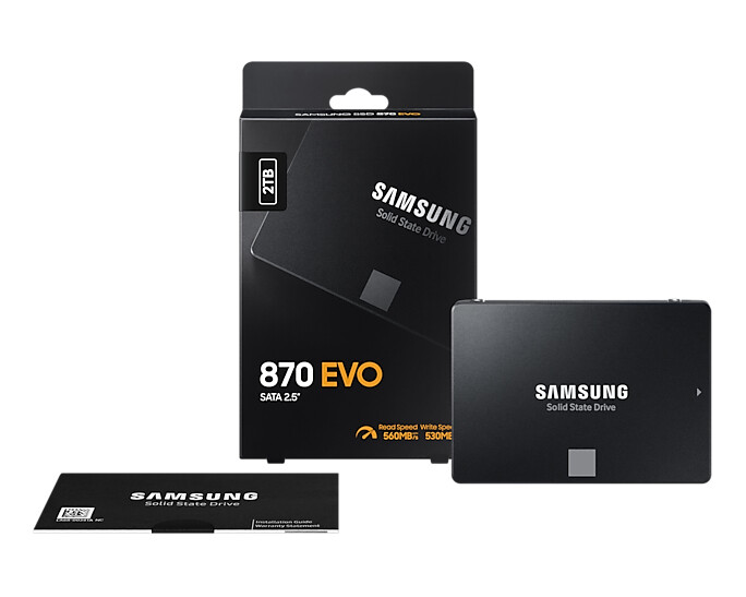 Samsung 870 EVO 2 TB 2.5" Serial ATA III V-NAND MLC - Image 14