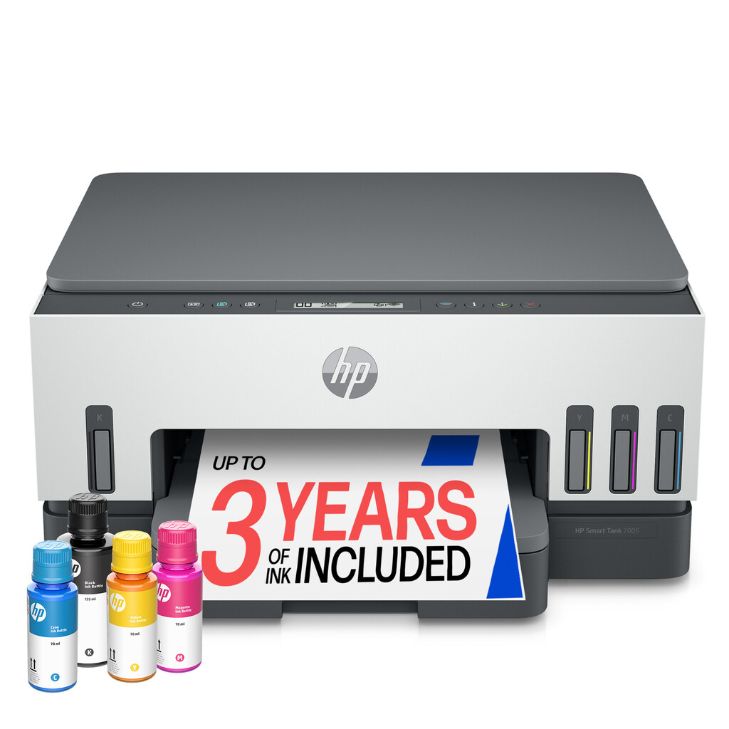 HP Smart Tank 7005 Wireless All-in-One Color Printer, Two-sided printing; Copier, Scanner - Image 13