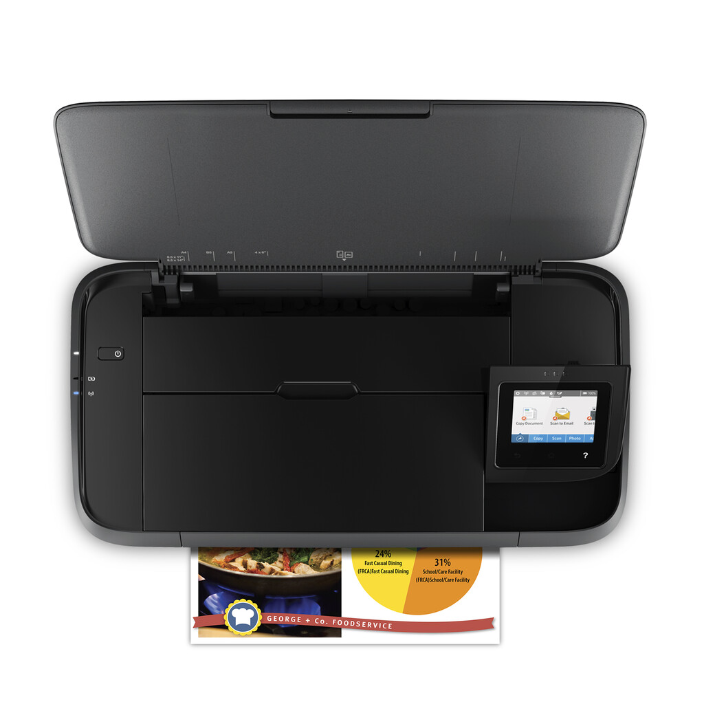 HP OfficeJet Mobile 250 Wireless All-in-One Color Printer, Copier, Scanner - Image 8