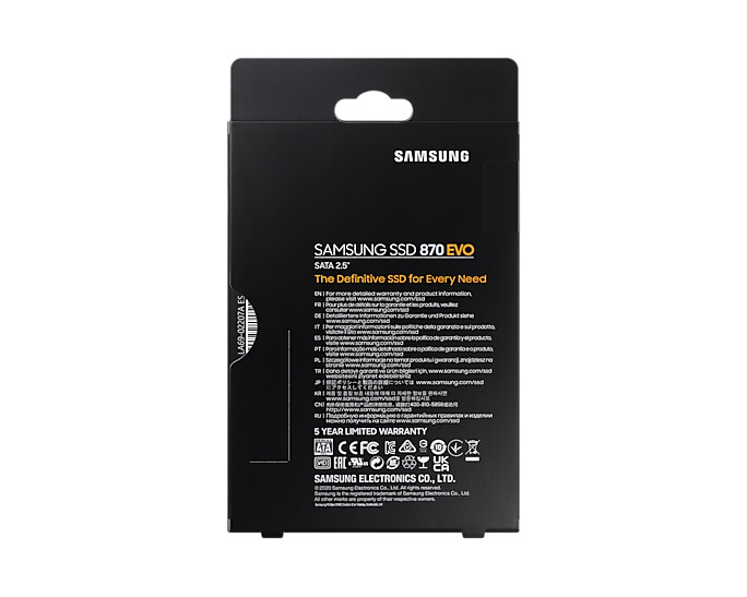 Samsung 870 EVO 2 TB 2.5" Serial ATA III V-NAND MLC - Image 12