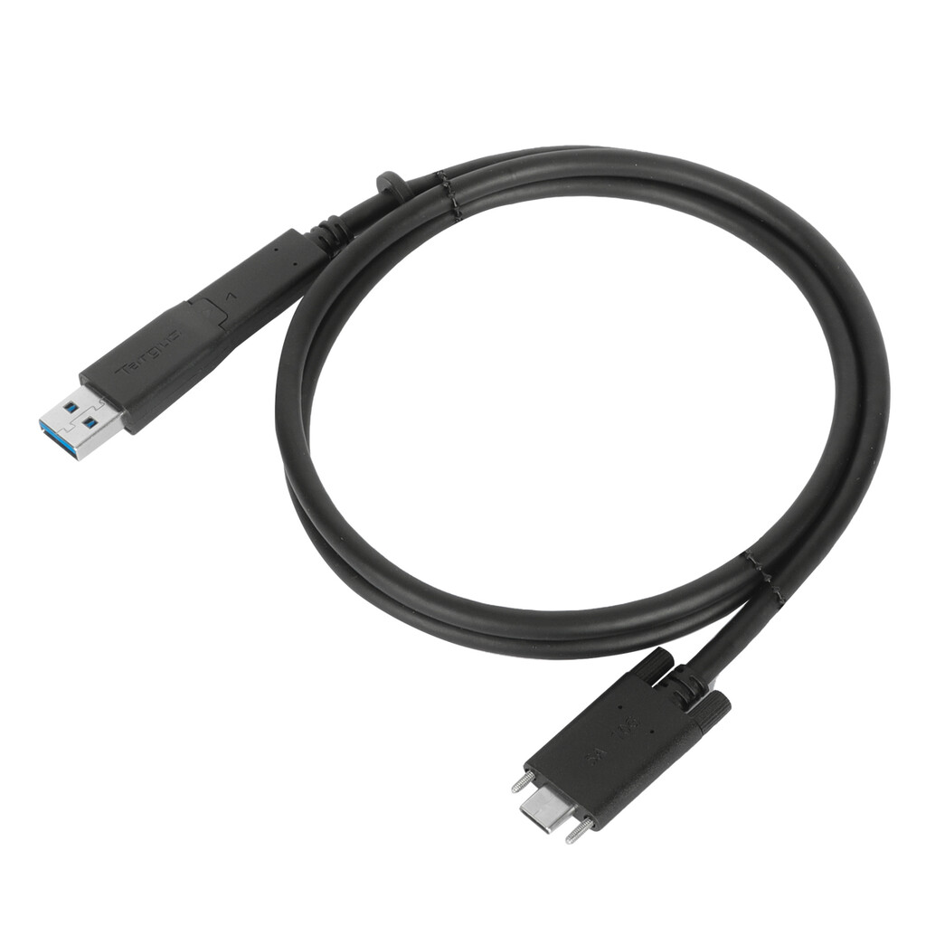 Targus ACC1135GLX USB cable USB 3.2 Gen 1 (3.1 Gen 1) 1.8 m USB C 10 Gbit/s Black - Image 2