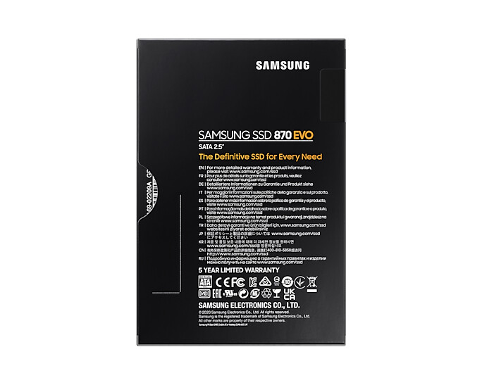 Samsung 870 EVO 2 TB 2.5" Serial ATA III V-NAND MLC - Image 8