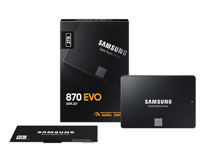 Samsung 870 EVO 2 TB 2.5" Serial ATA III V-NAND MLC - Image 10