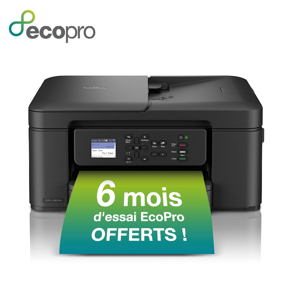 Brother 3-in-1 Compact Wireless Inkjet Printer DCP-J1360DW - Image 8