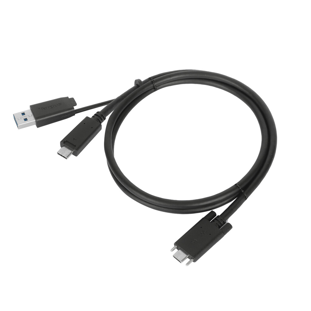 Targus ACC1135GLX USB cable USB 3.2 Gen 1 (3.1 Gen 1) 1.8 m USB C 10 Gbit/s Black - Image 5